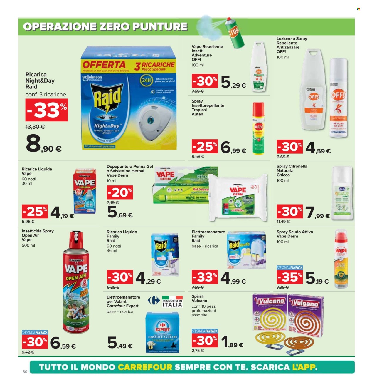 Volantino Carrefour - 27/6/2024 - 10/7/2024. Pagina 30
