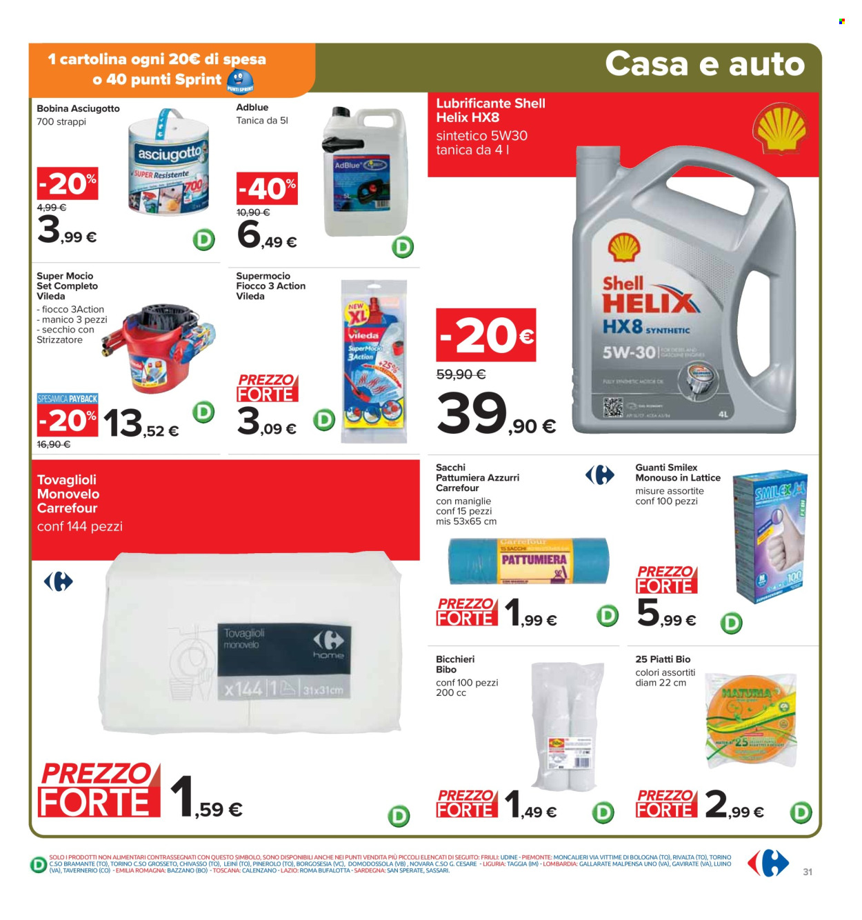 Volantino Carrefour - 27/6/2024 - 10/7/2024. Pagina 31