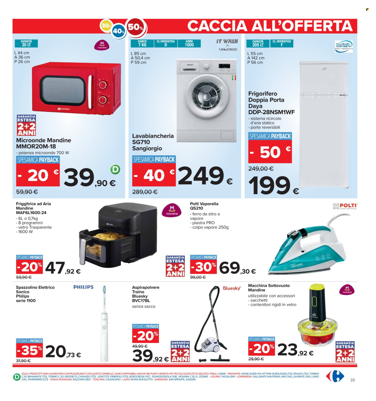 Volantino Carrefour - 27/6/2024 - 10/7/2024. Pagina 35