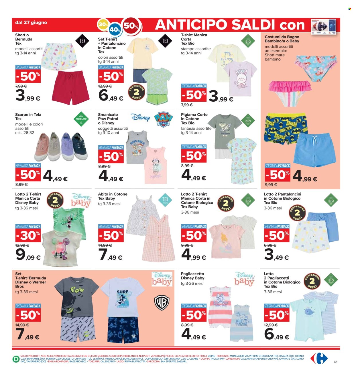 Volantino Carrefour - 27/6/2024 - 10/7/2024. Pagina 41