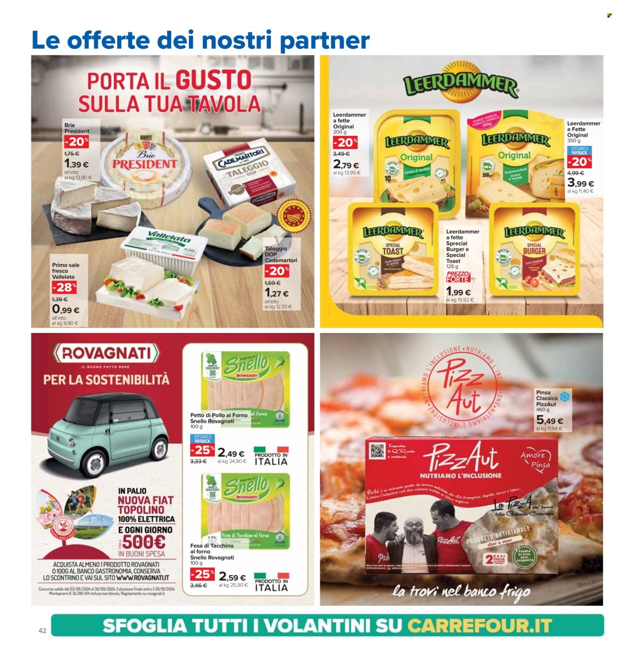 Volantino Carrefour - 27/6/2024 - 10/7/2024. Pagina 42