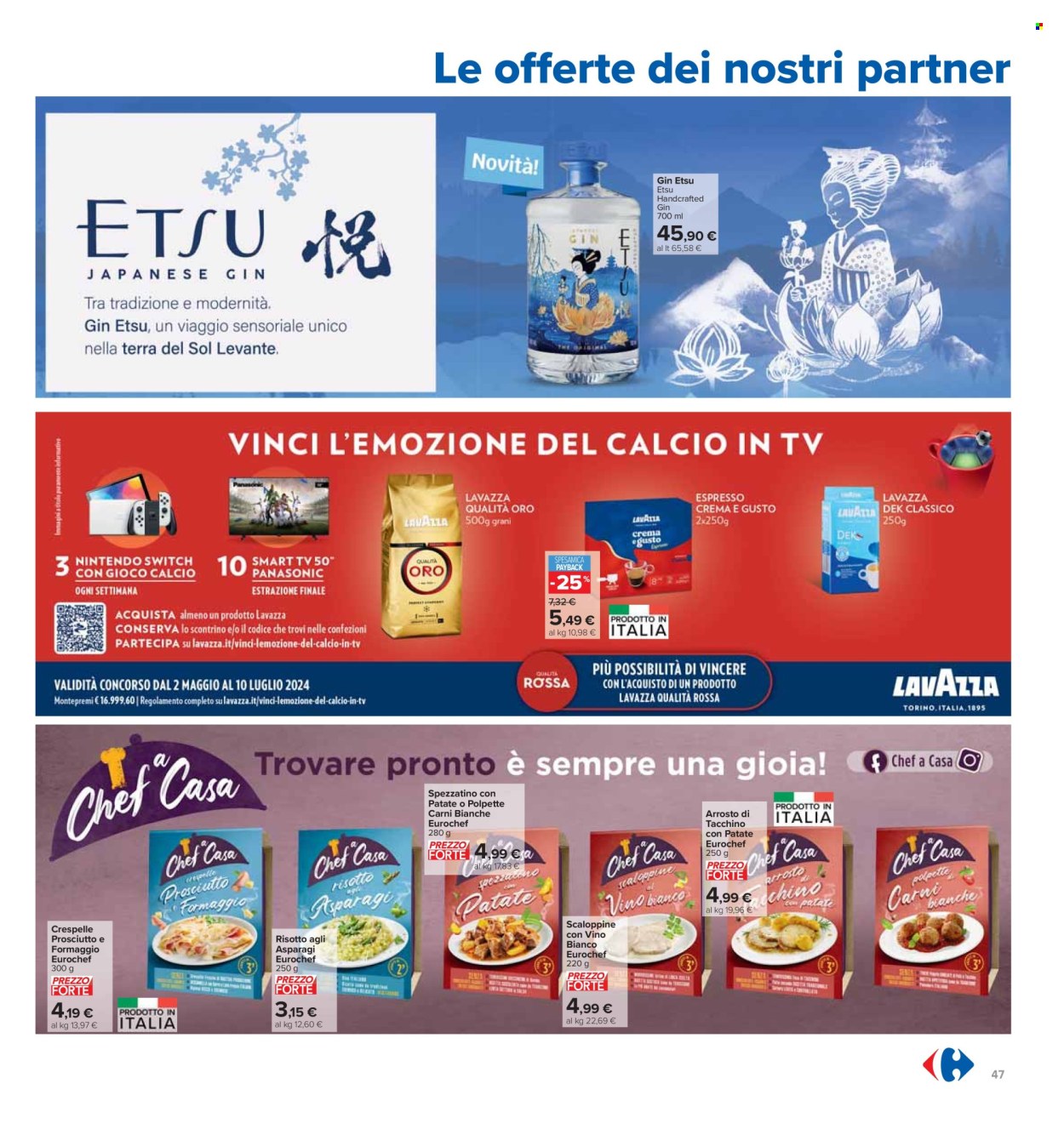 Volantino Carrefour - 27/6/2024 - 10/7/2024. Pagina 47