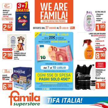 Volantino Famila - 27/6/2024 - 6/7/2024.