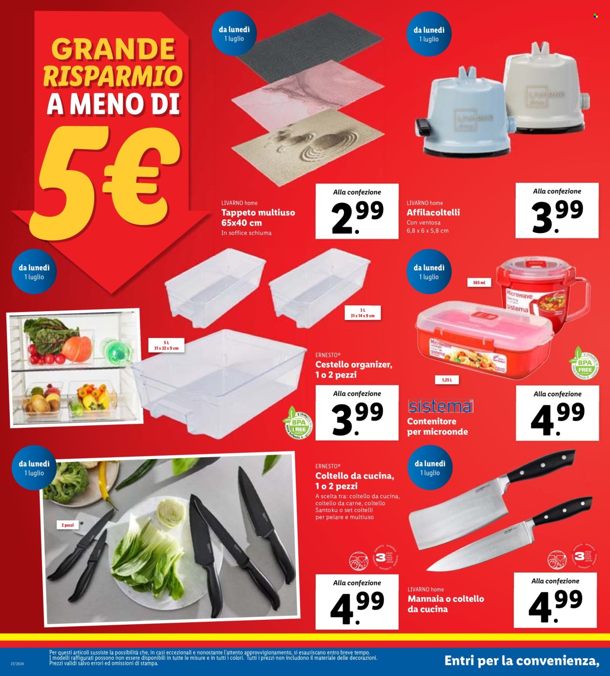 Volantino Lidl - 1/7/2024 - 7/7/2024. Pagina 18