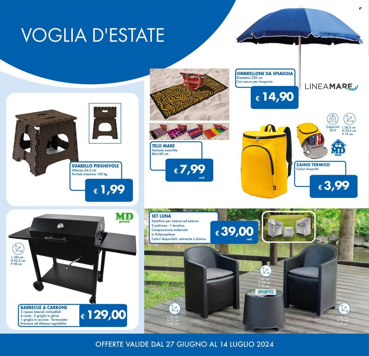 Volantino MD Discount - 27/6/2024 - 14/7/2024. Pagina 26