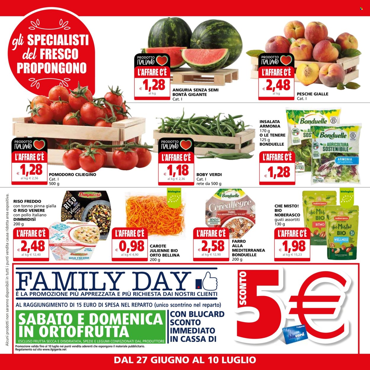 Volantino Il Gigante - 27/6/2024 - 10/7/2024. Pagina 22