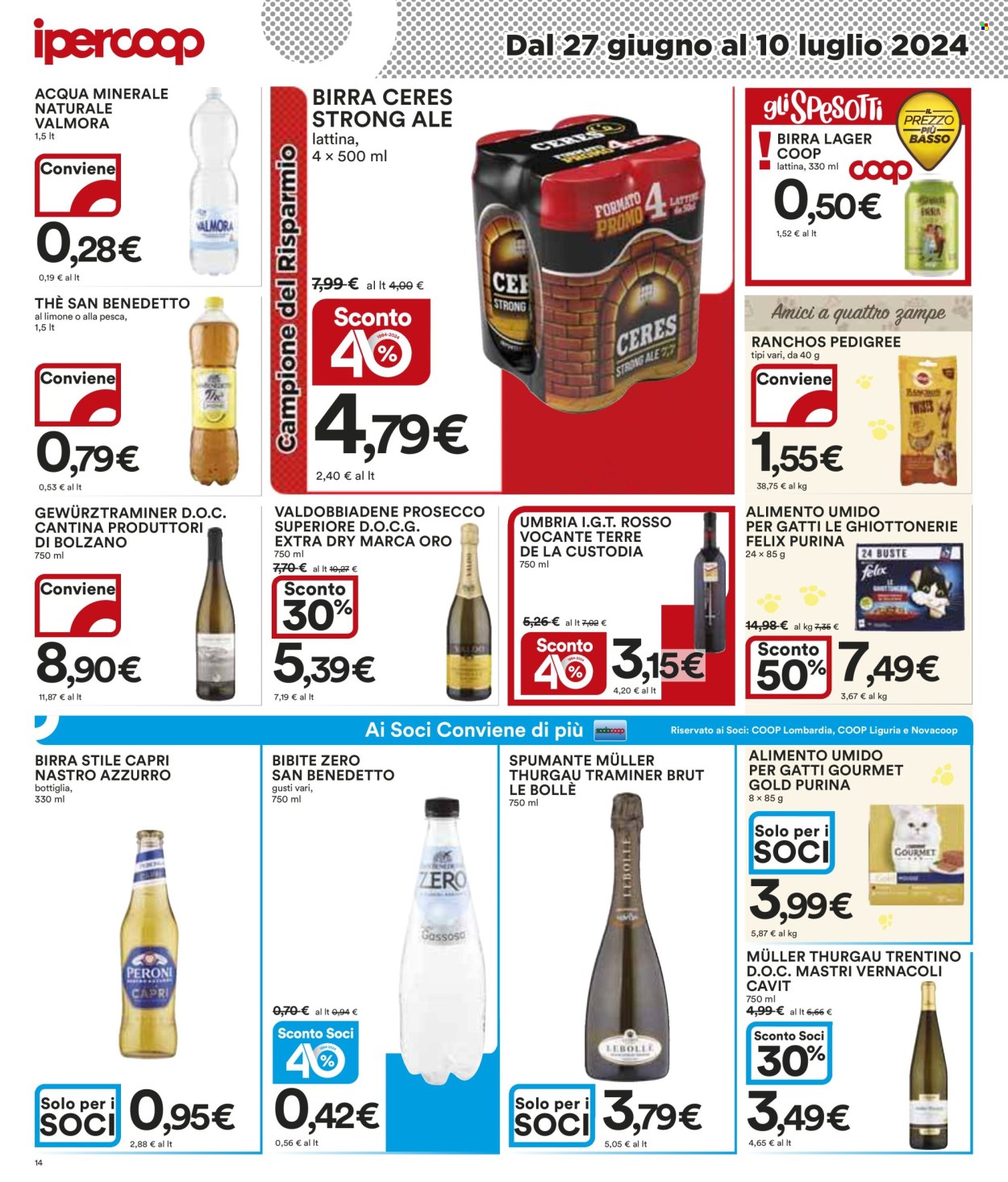 Volantino Coop - 27/6/2024 - 10/7/2024. Pagina 14