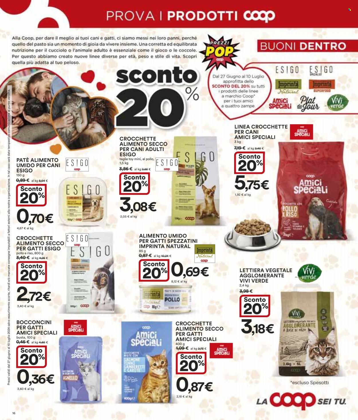 Volantino Coop - 27/6/2024 - 10/7/2024. Pagina 16