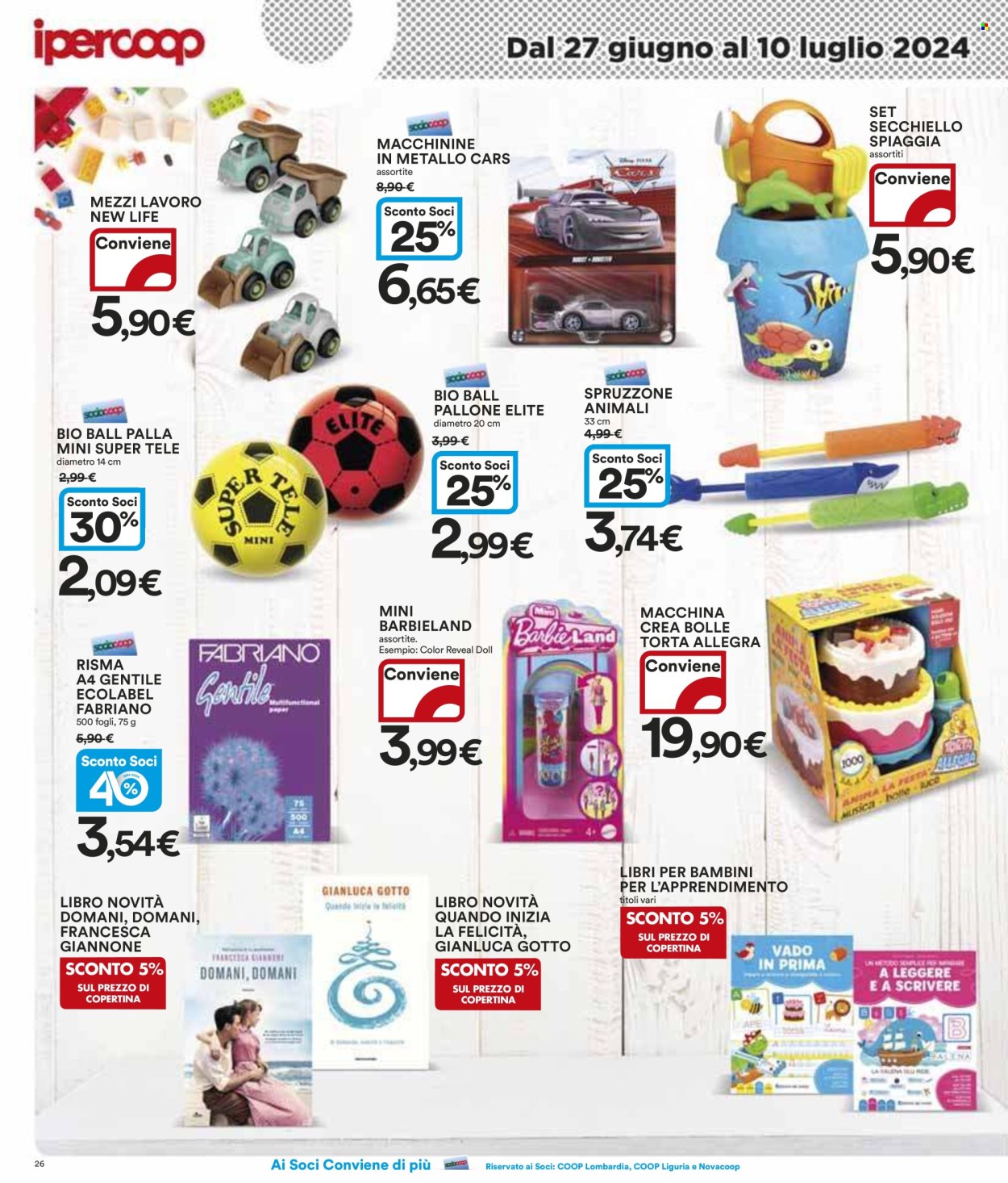 Volantino Coop - 27/6/2024 - 10/7/2024. Pagina 26