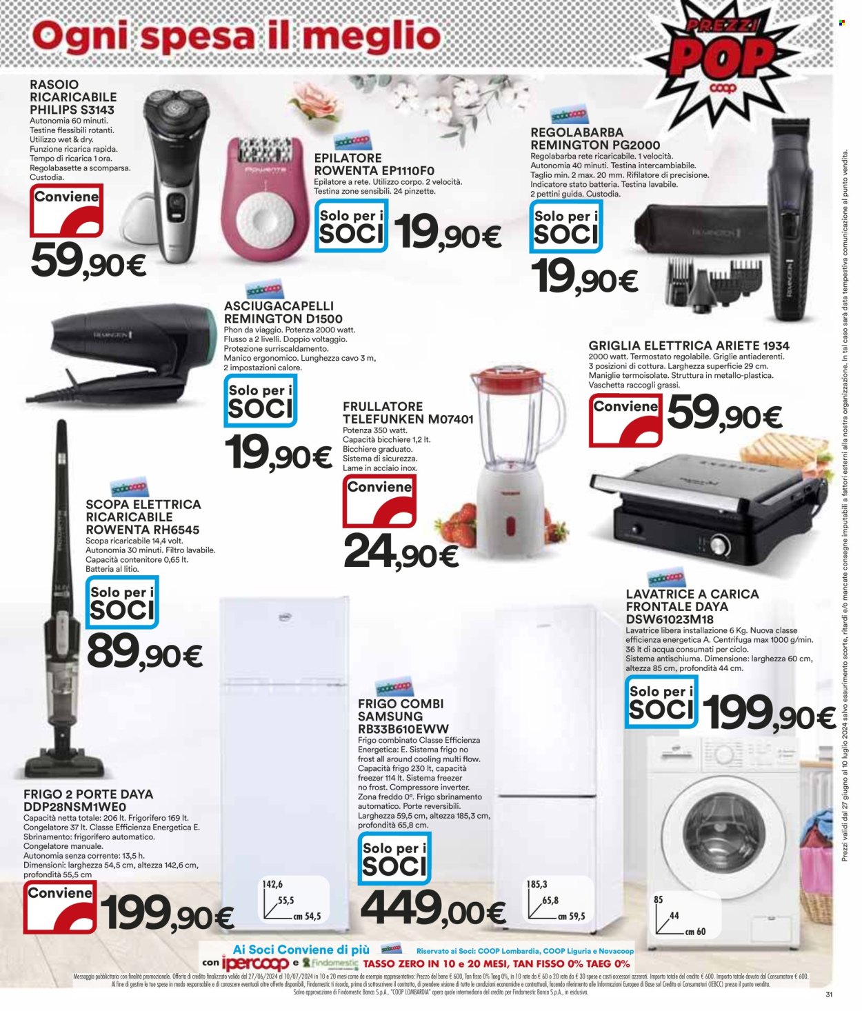 Volantino Coop - 27/6/2024 - 10/7/2024. Pagina 31
