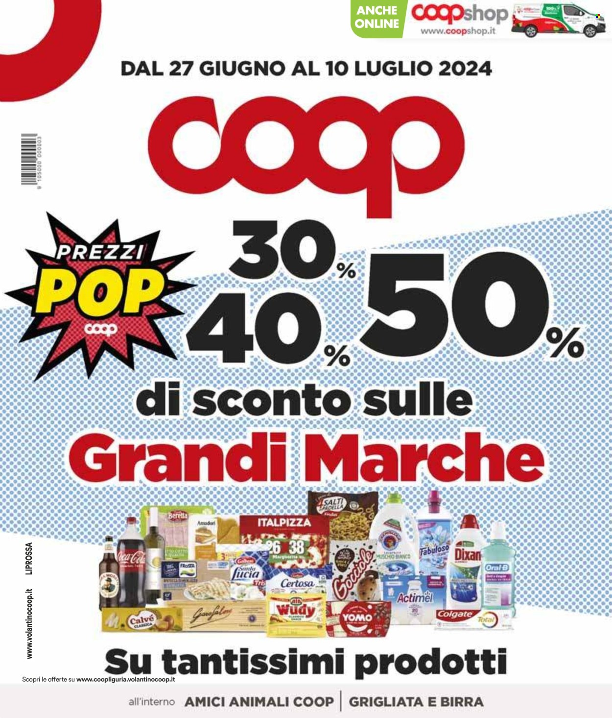 Volantino Coop - 27/6/2024 - 10/7/2024. Pagina 1