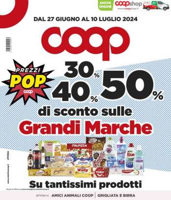 Volantino Coop - 27/6/2024 - 10/7/2024.