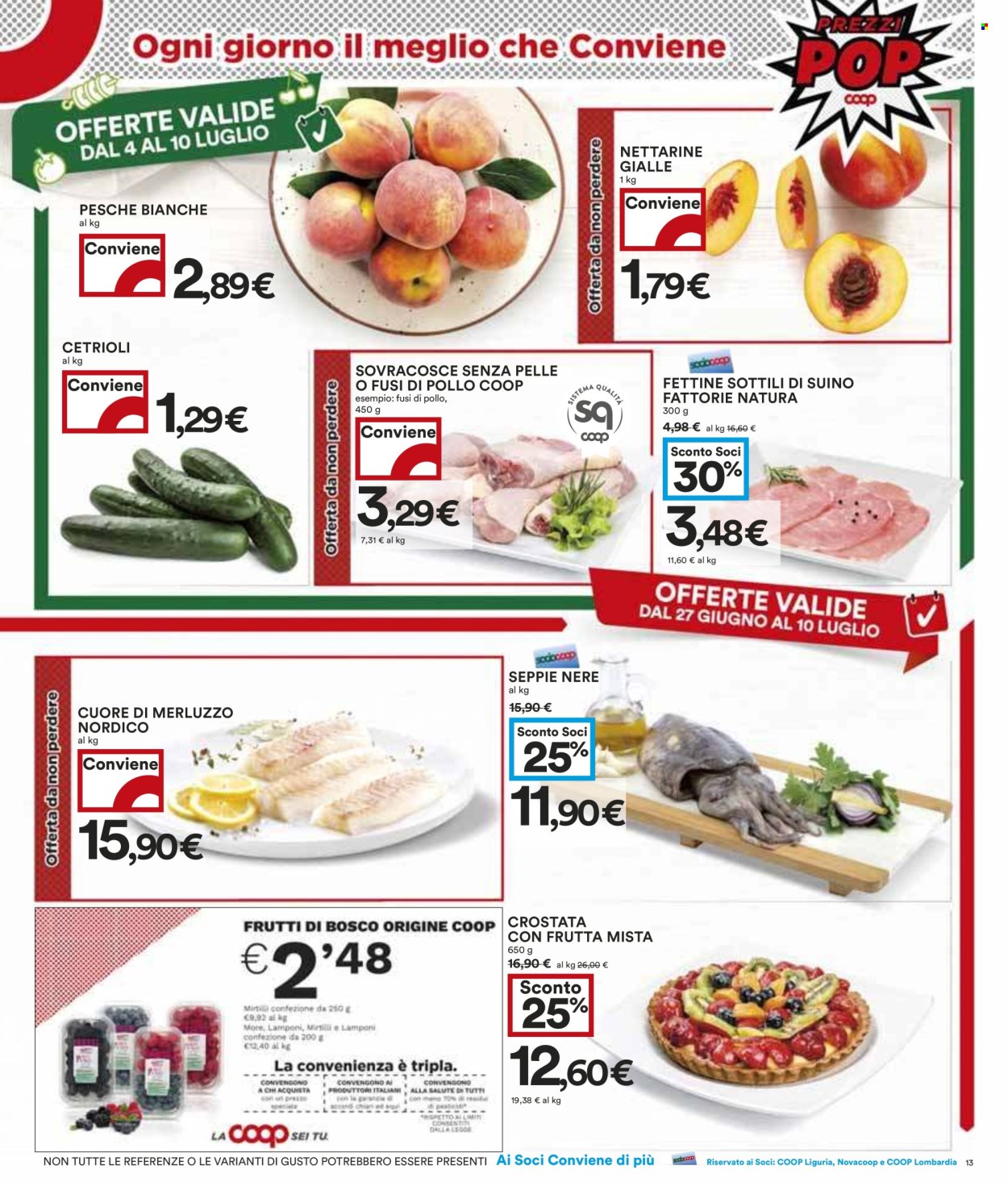 Volantino Coop - 27/6/2024 - 10/7/2024. Pagina 13