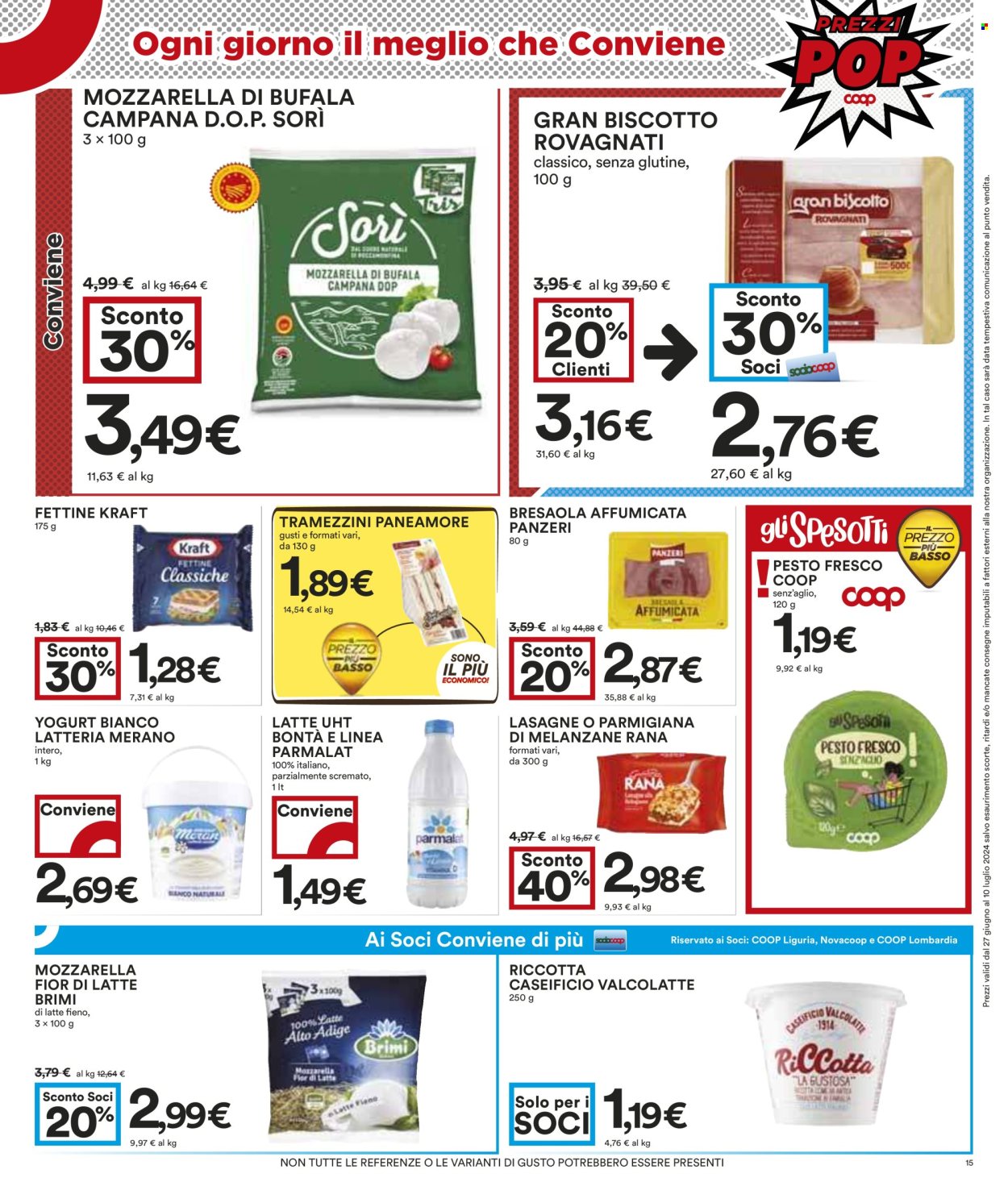 Leták Coop - 27.6.2024 - 10.7.2024. Strana 15