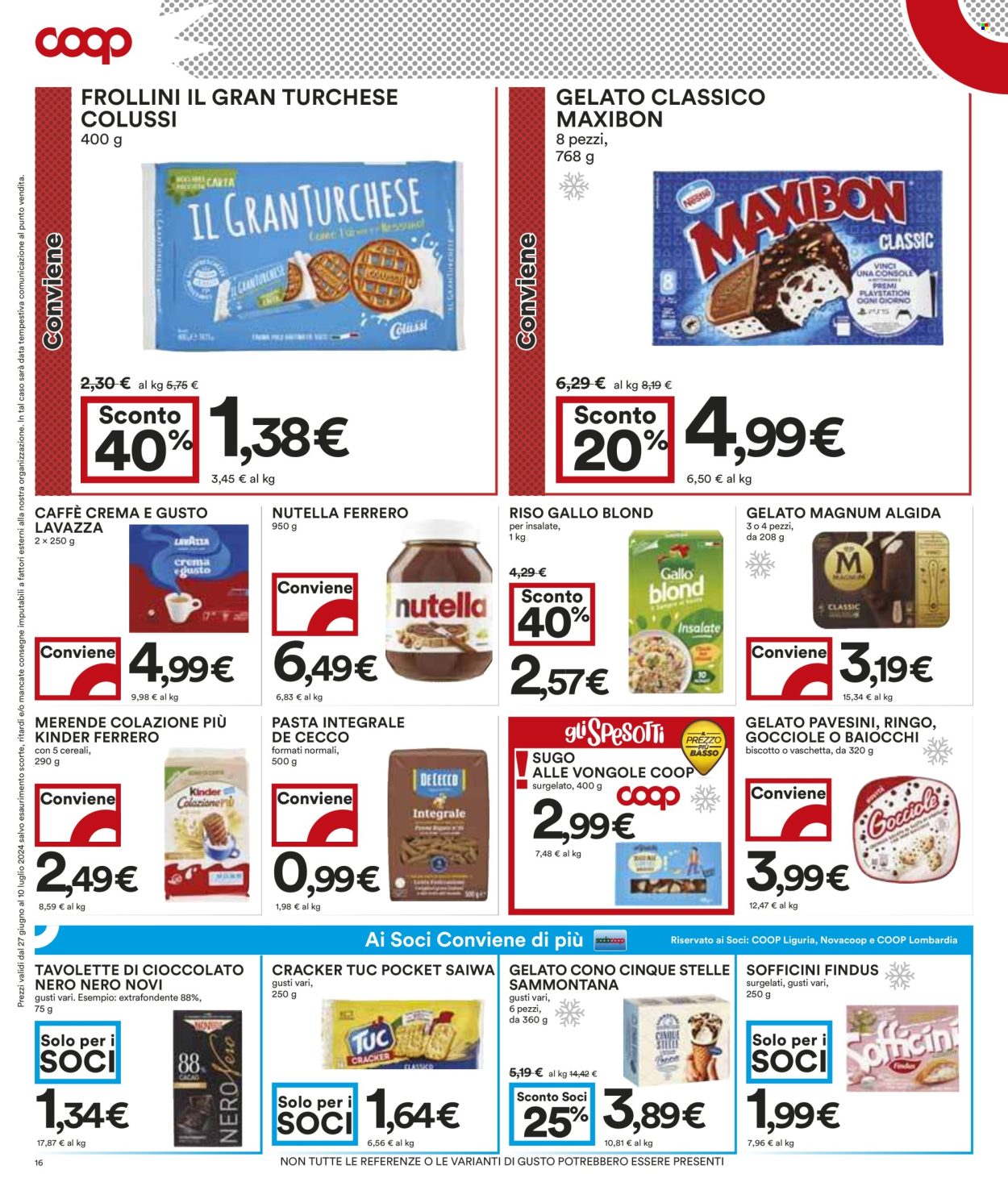 Leták Coop - 27.6.2024 - 10.7.2024. Strana 16