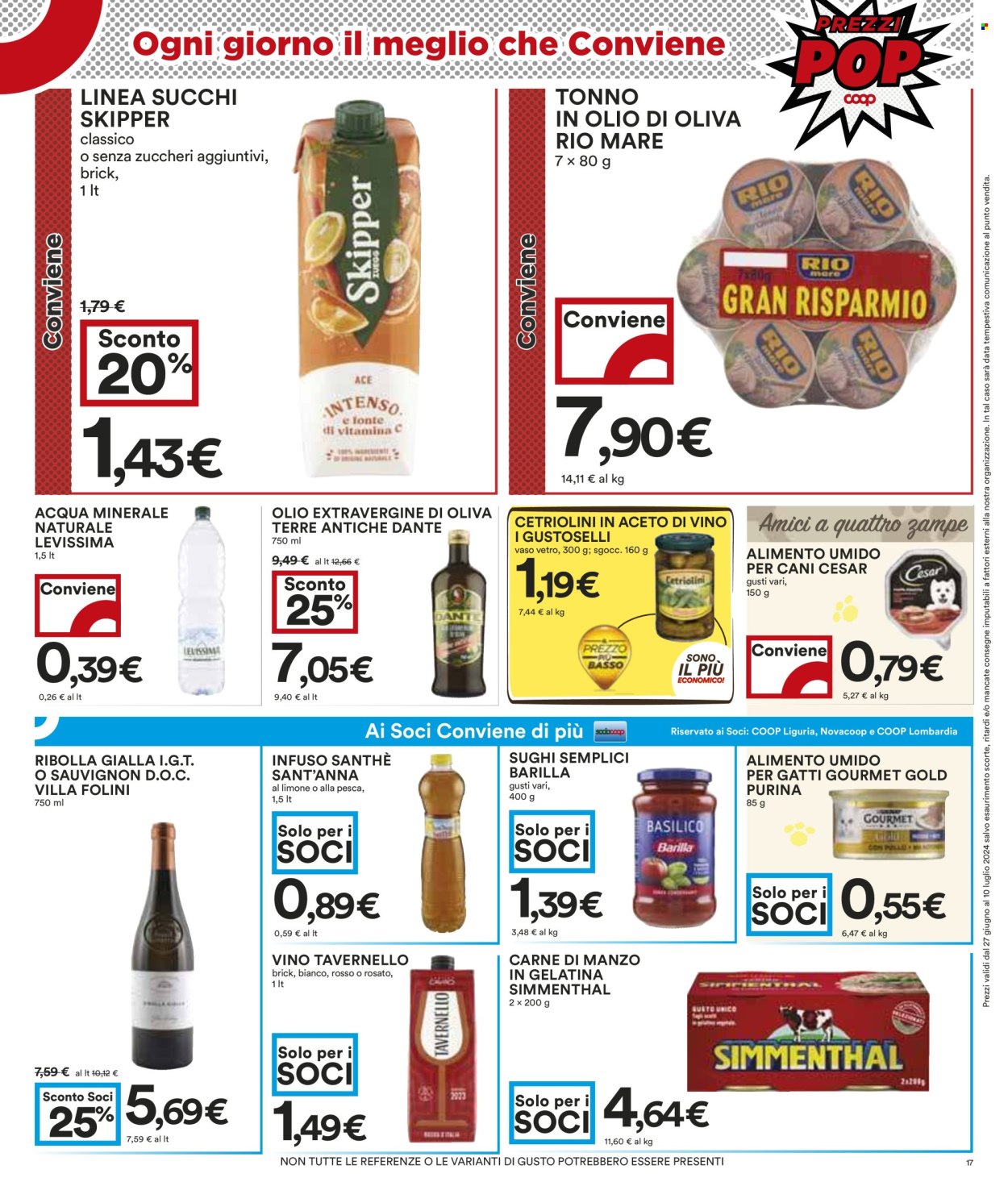 Leták Coop - 27.6.2024 - 10.7.2024. Strana 17