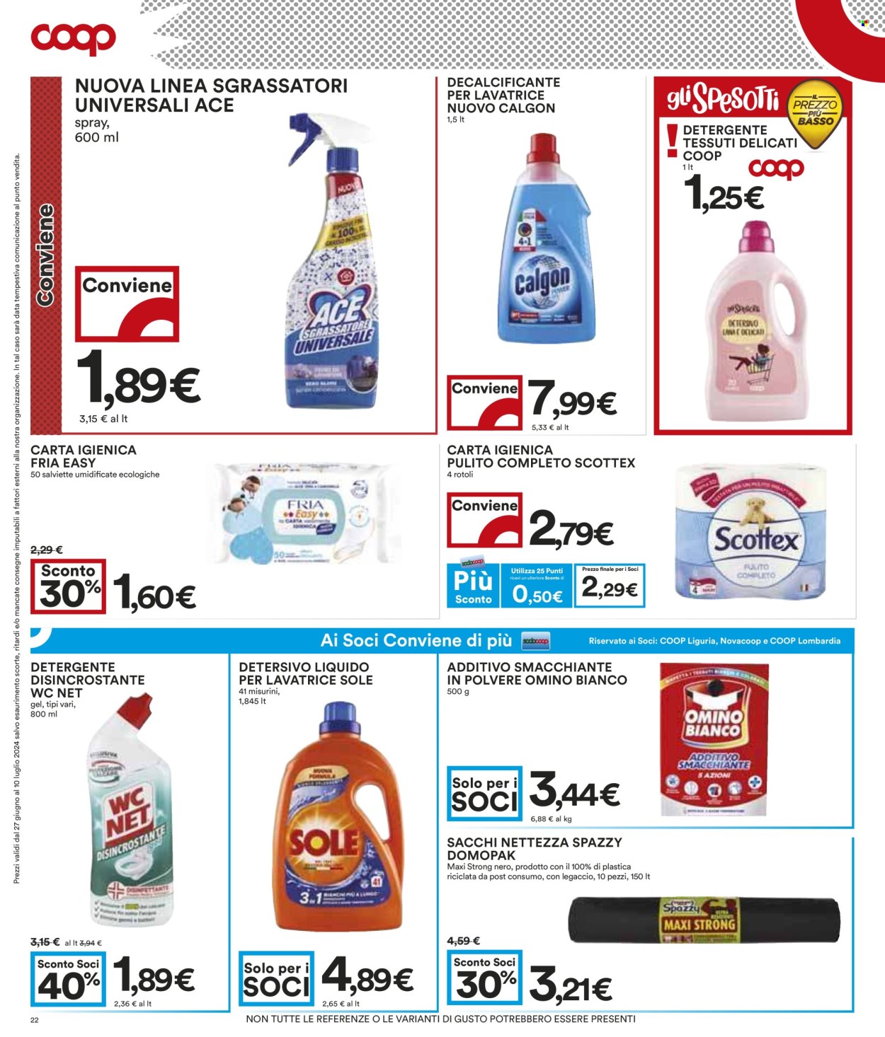 Leták Coop - 27.6.2024 - 10.7.2024. Strana 22