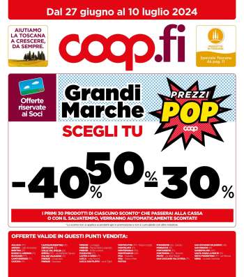 Volantino Coop - 26/6/2024 - 9/7/2024.