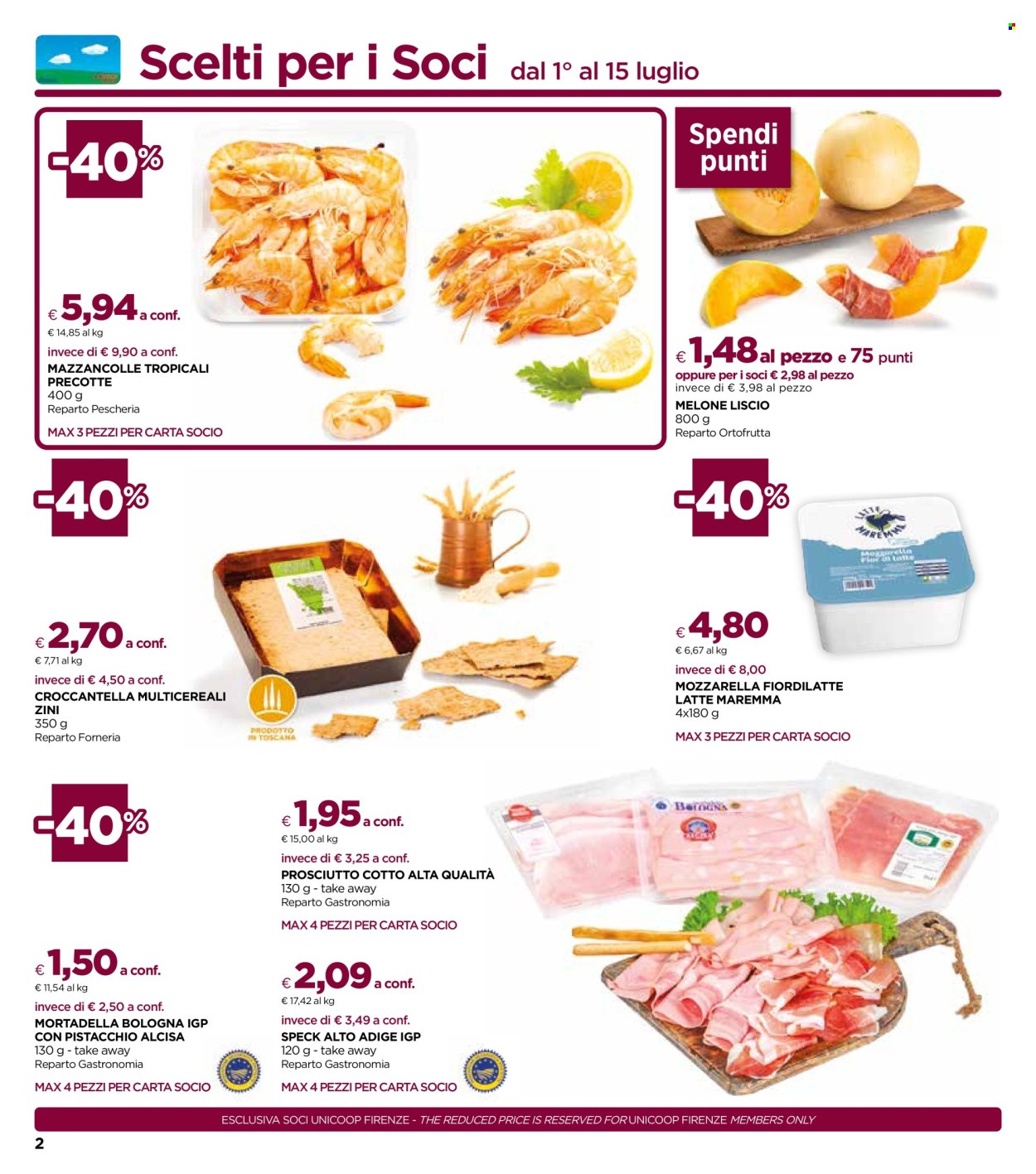 Volantino Coop - 26/6/2024 - 9/7/2024. Pagina 2