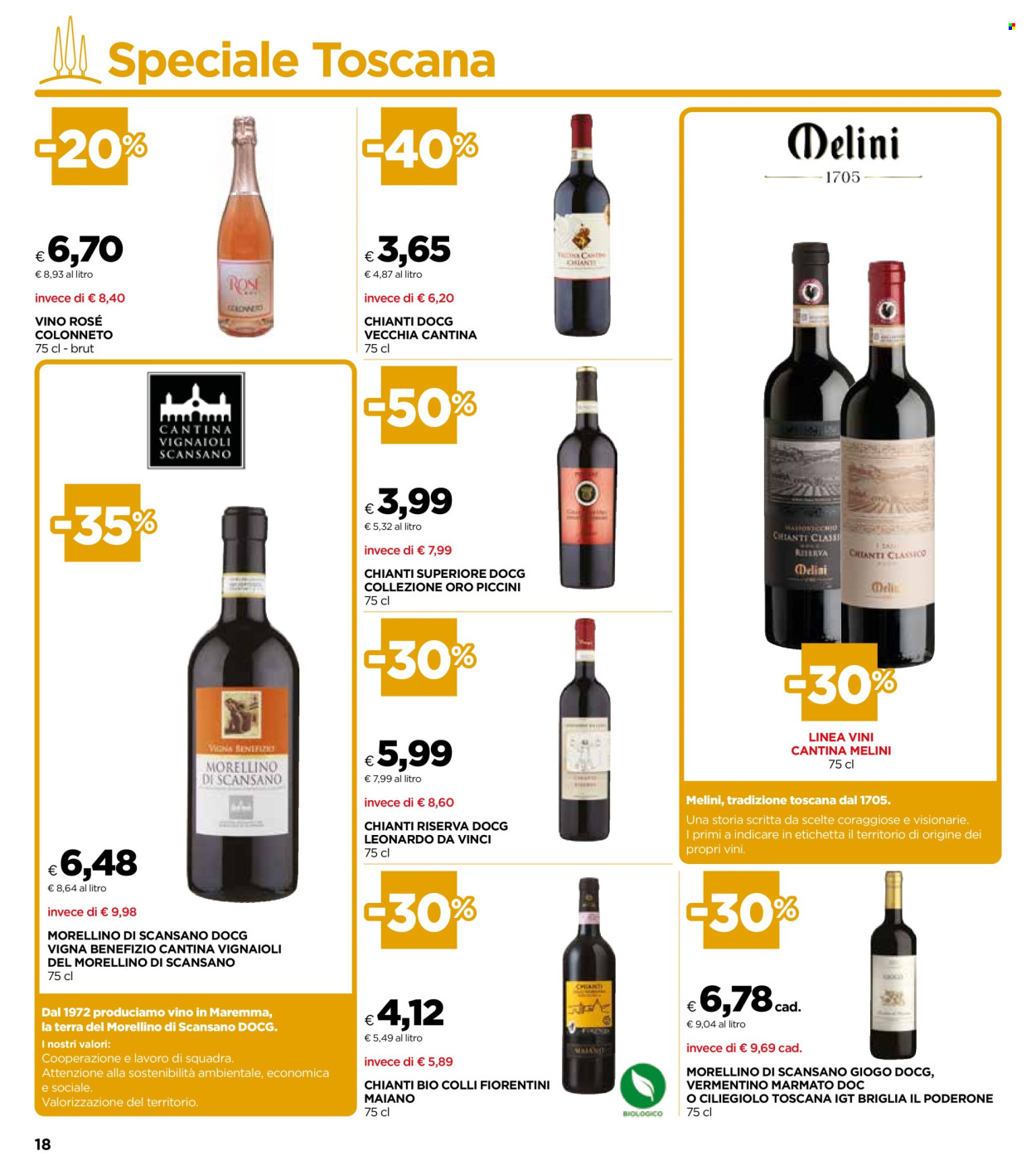 Leták Coop - 26.6.2024 - 9.7.2024. Strana 18