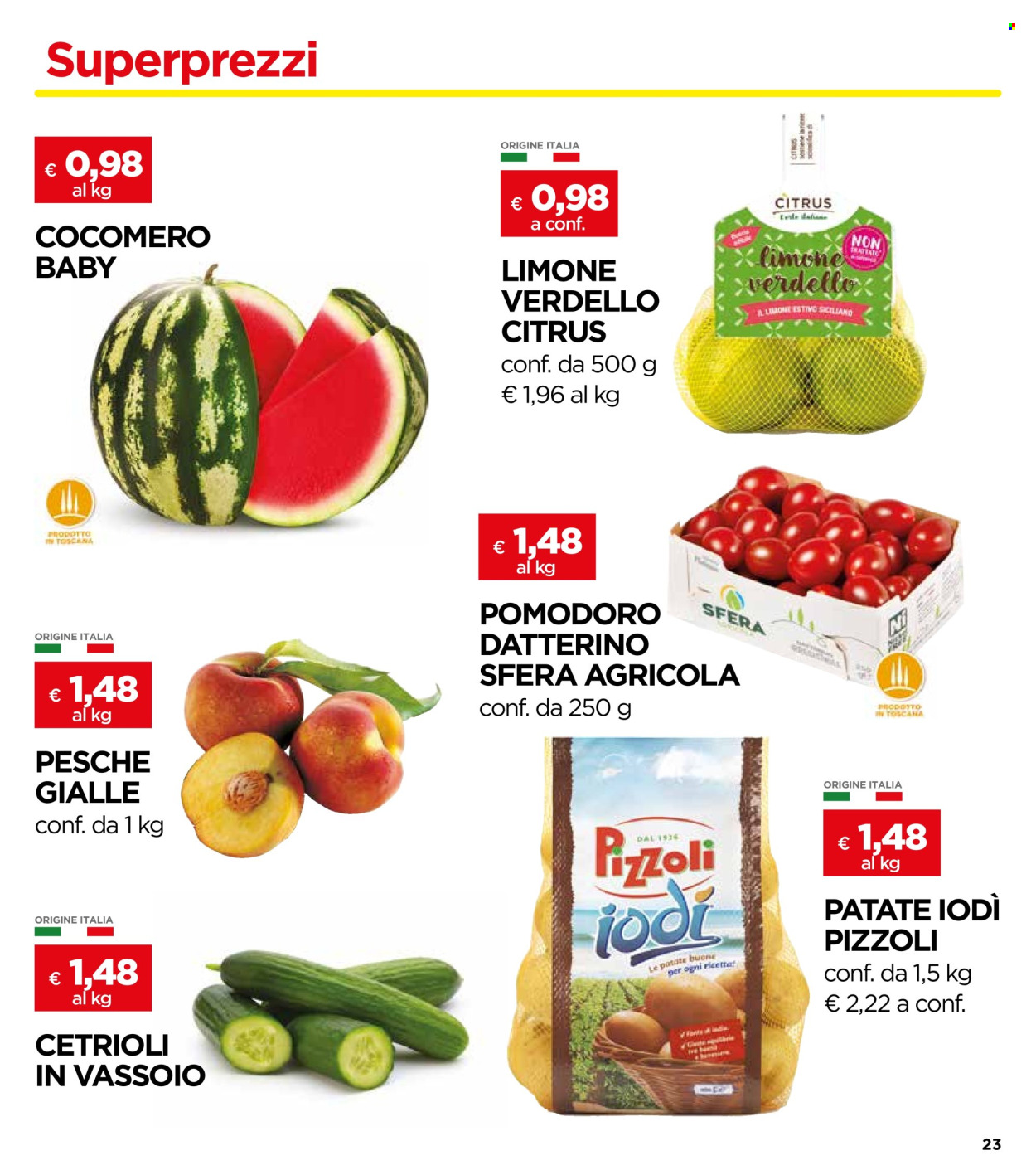 Volantino Coop - 26/6/2024 - 9/7/2024. Pagina 23