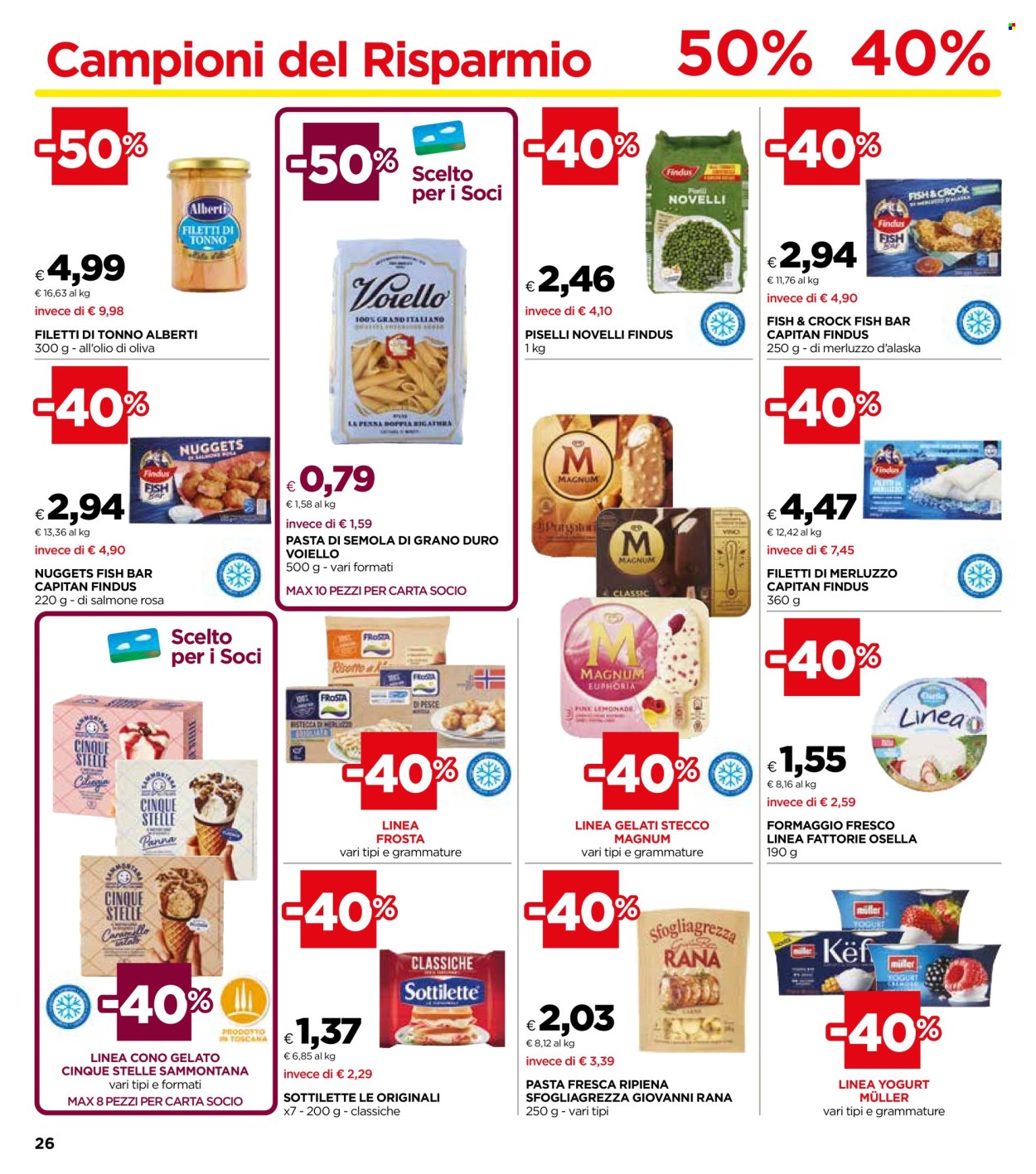 Volantino Coop - 26/6/2024 - 9/7/2024. Pagina 26