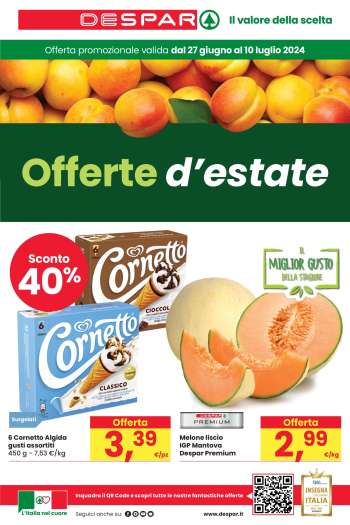 Volantino Despar - 27/6/2024 - 10/7/2024.
