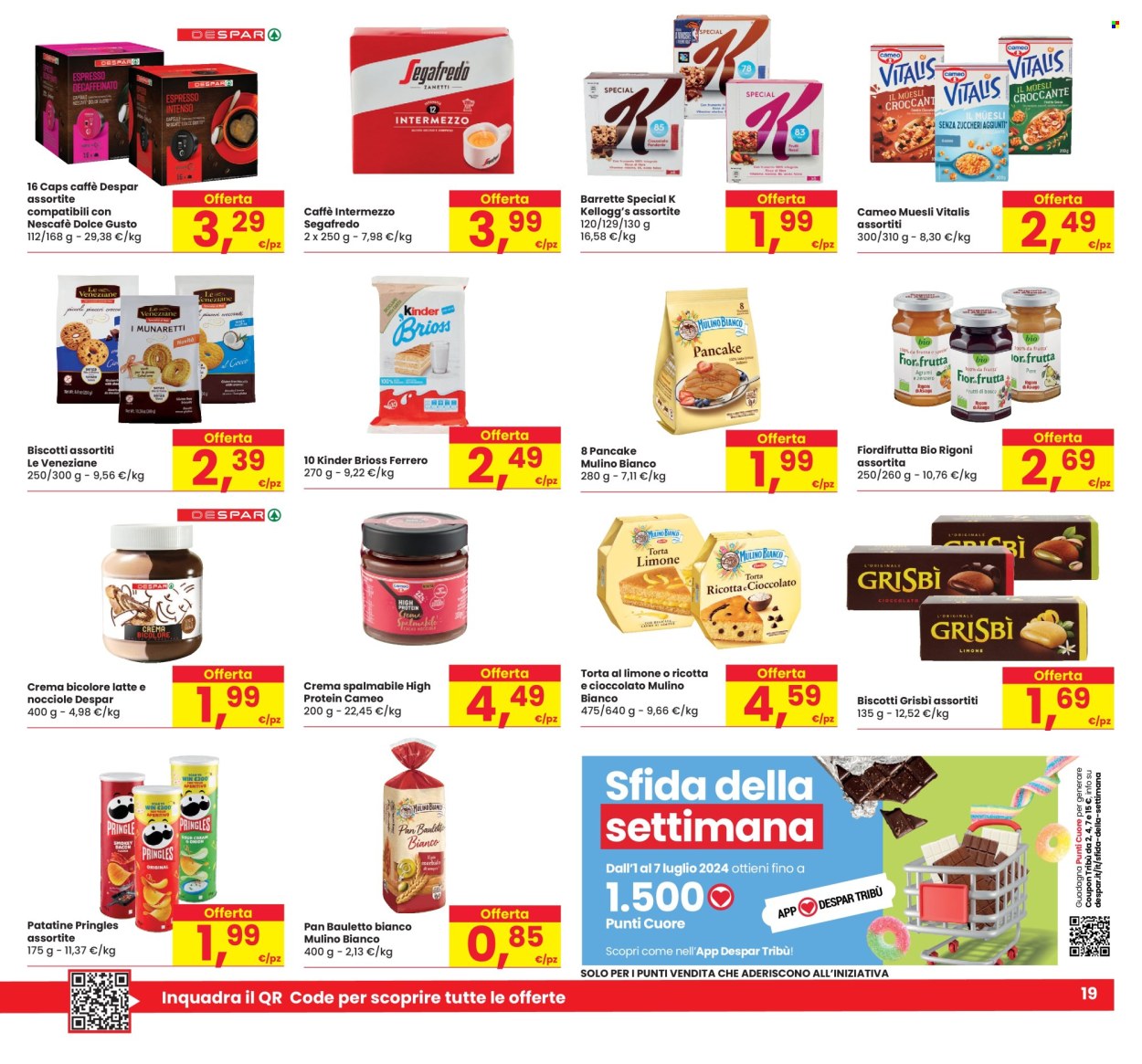 Volantino Eurospar - 27/6/2024 - 10/7/2024. Pagina 19