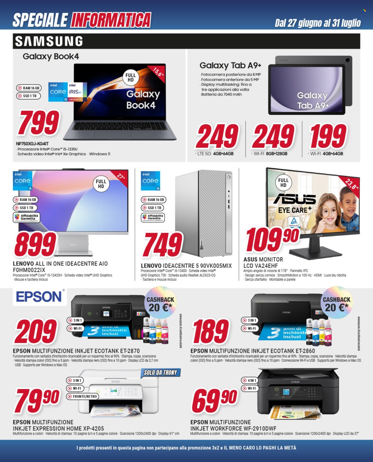 Volantino Trony - 27/6/2024 - 31/7/2024. Pagina 20