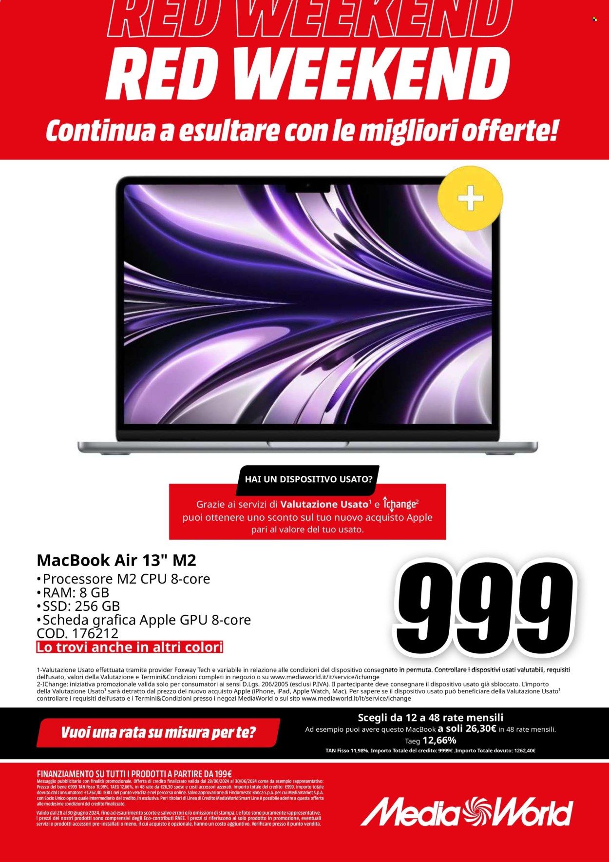 Volantino MediaWorld - 28/6/2024 - 30/6/2024. Pagina 12