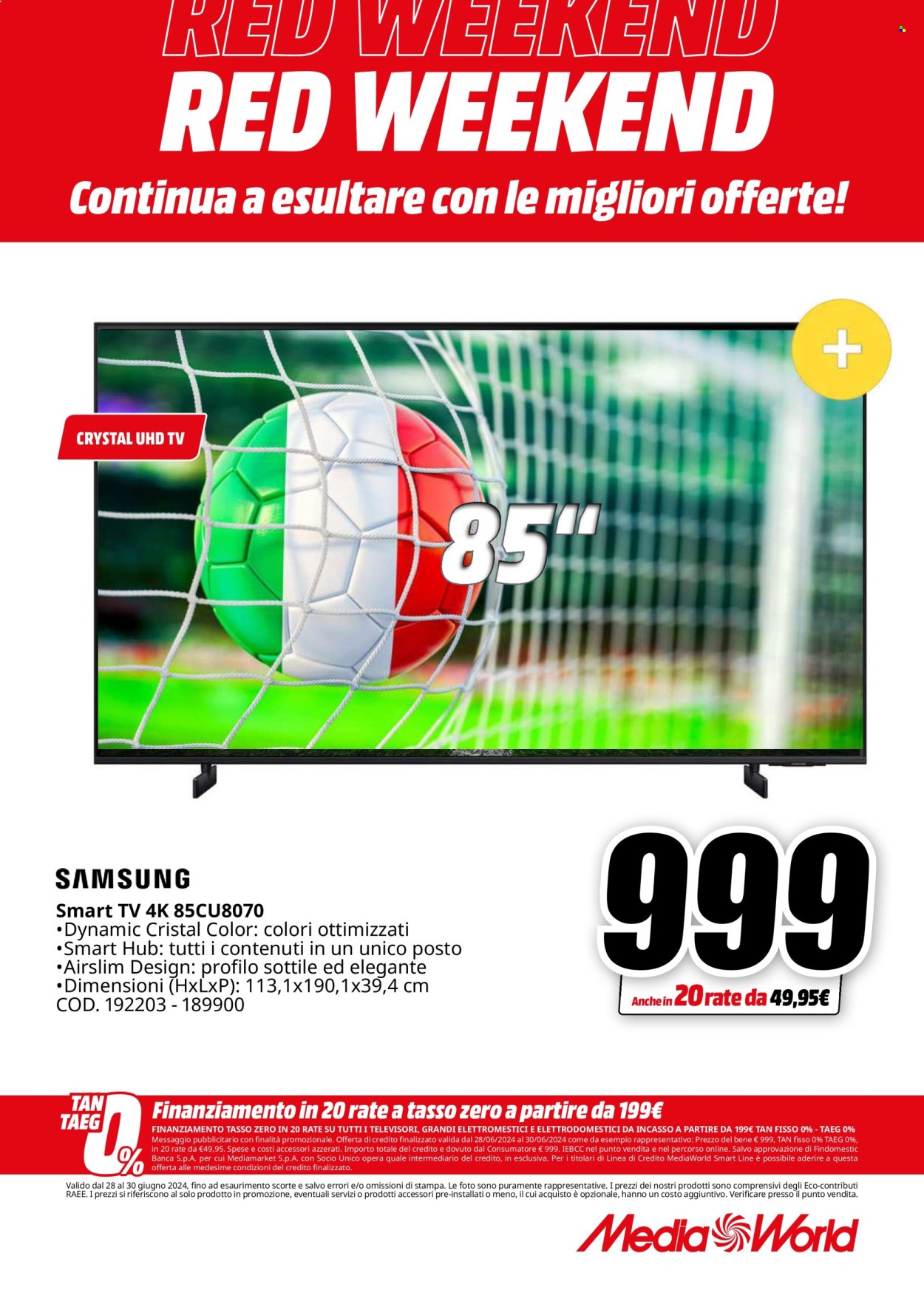 Volantino MediaWorld - 28/6/2024 - 30/6/2024. Pagina 23
