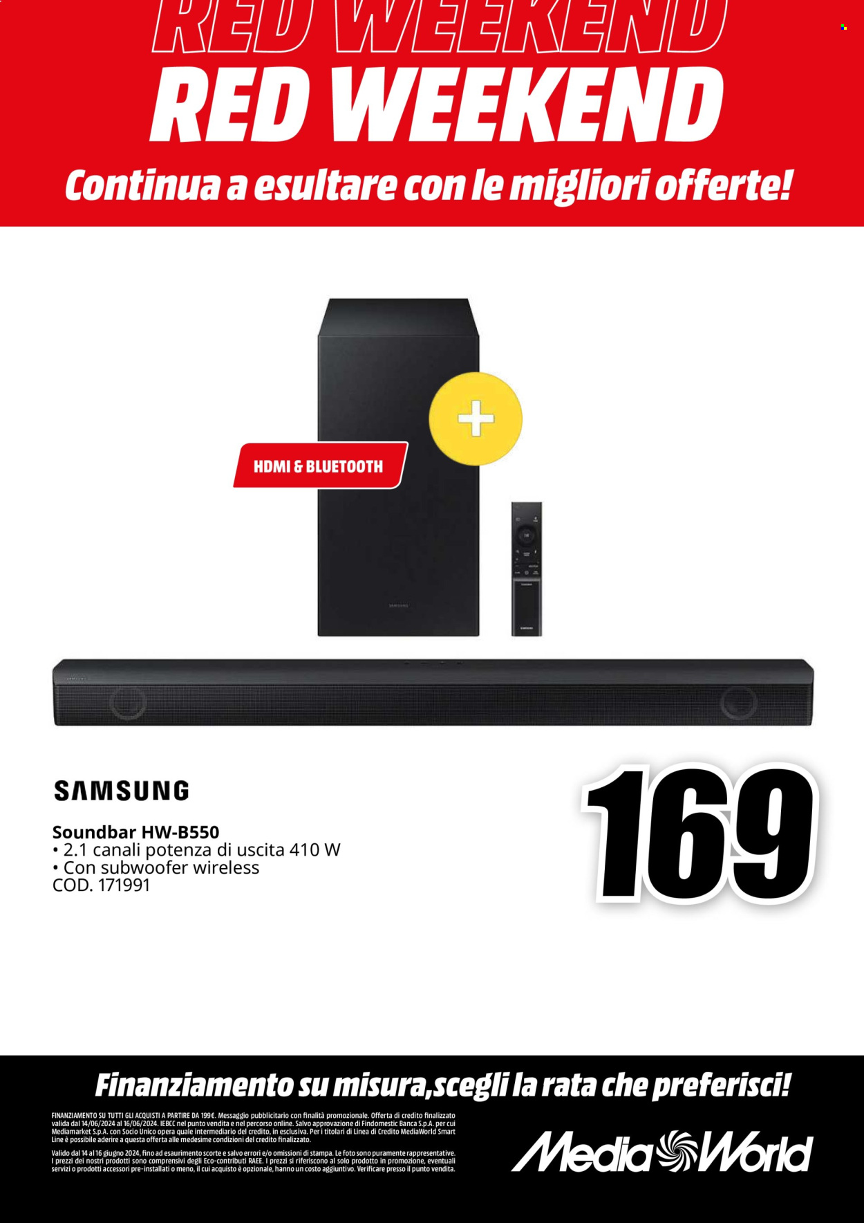 Volantino MediaWorld - 28/6/2024 - 30/6/2024. Pagina 24
