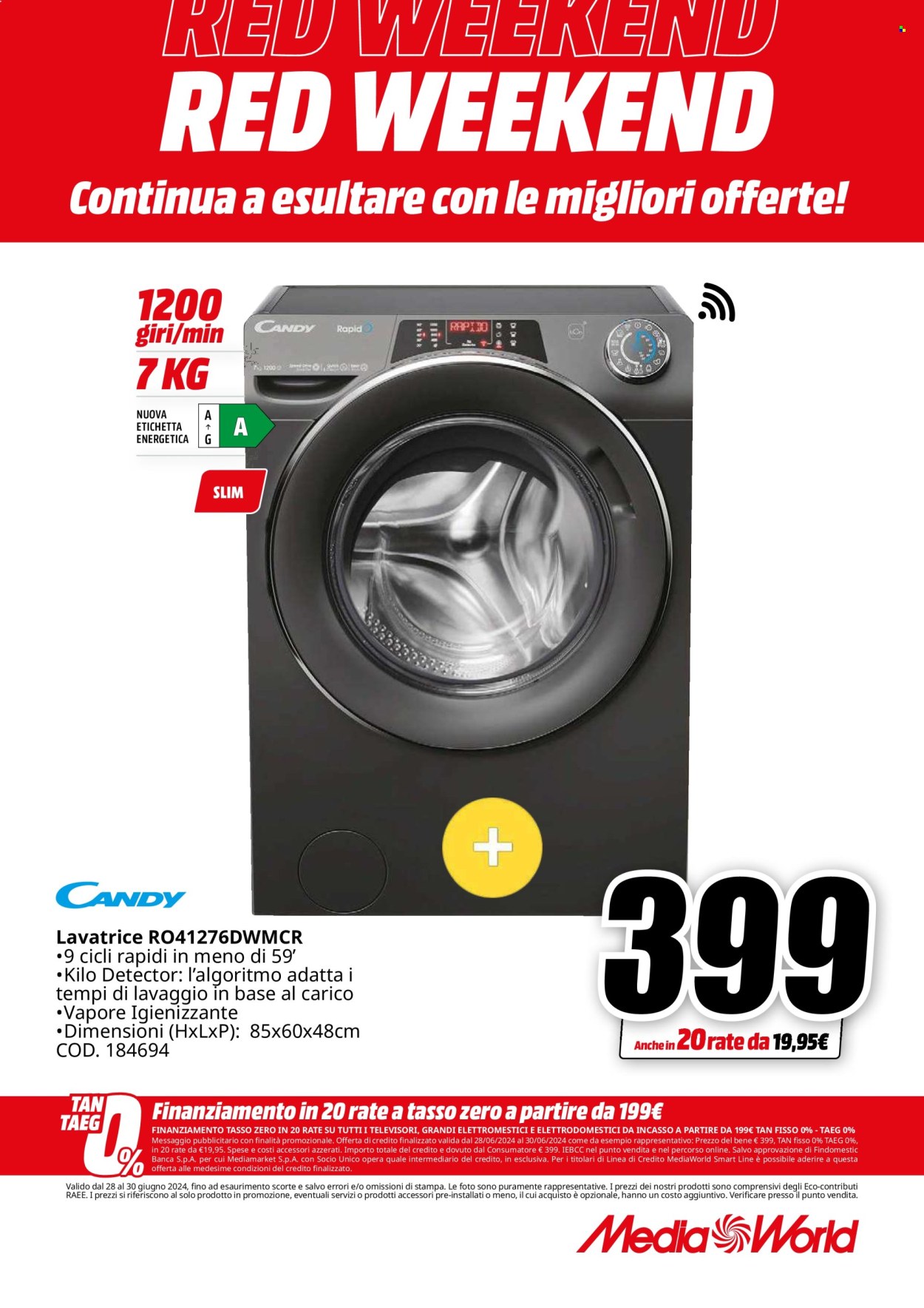 Volantino MediaWorld - 28/6/2024 - 30/6/2024. Pagina 27