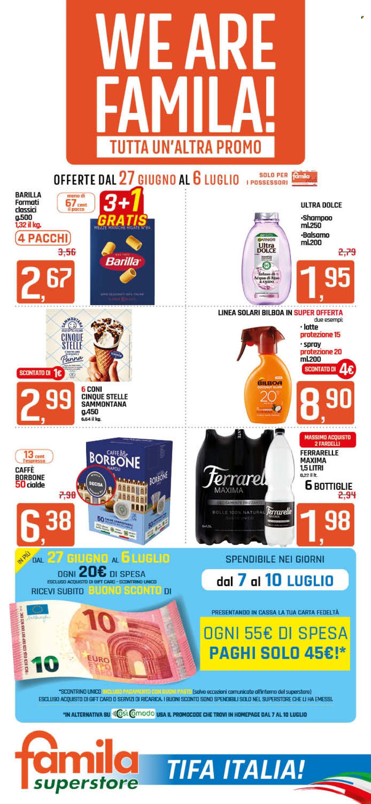 Volantino Famila - 27/6/2024 - 6/7/2024. Pagina 1