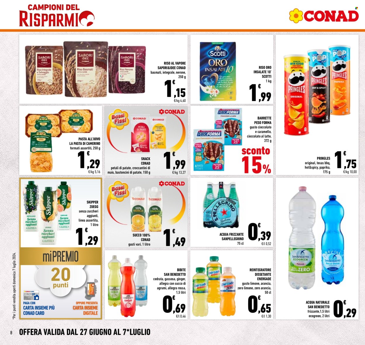 Volantino Conad - 27/6/2024 - 7/7/2024. Pagina 8