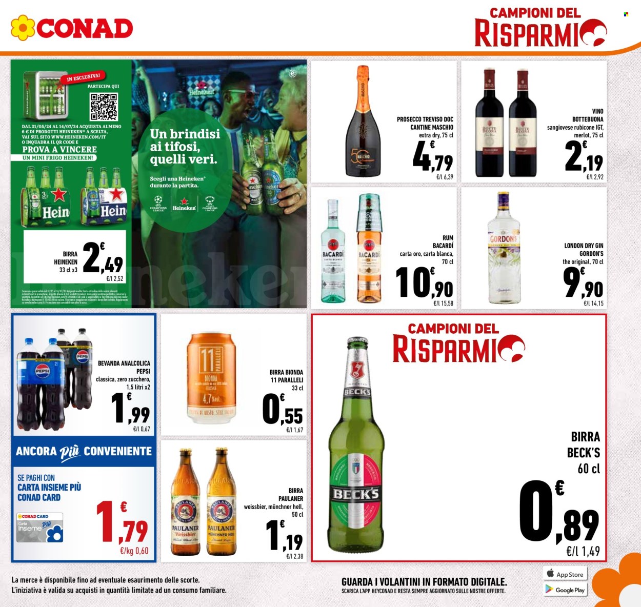Volantino Conad - 27/6/2024 - 7/7/2024. Pagina 9