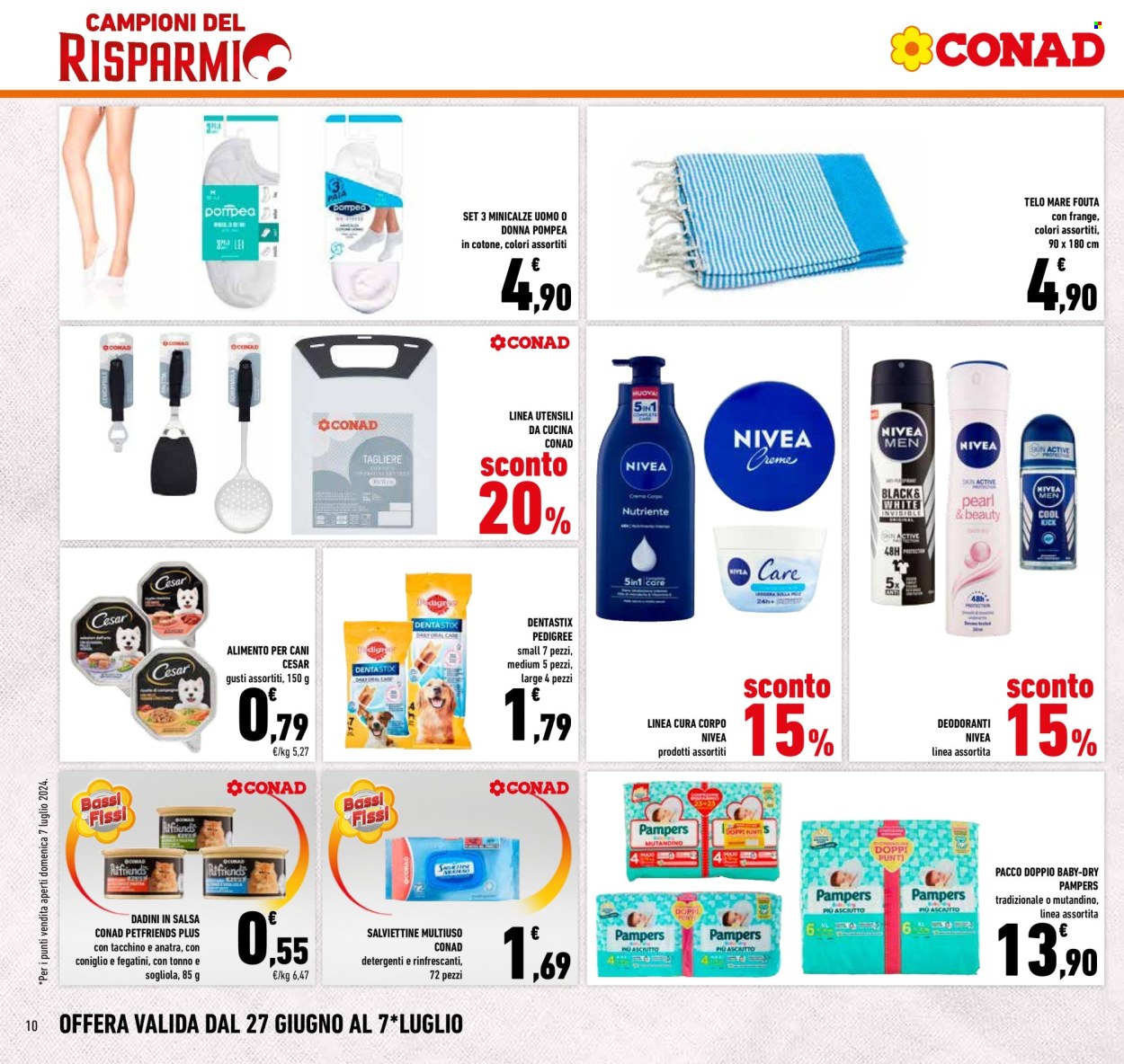 Volantino Conad - 27/6/2024 - 7/7/2024. Pagina 10