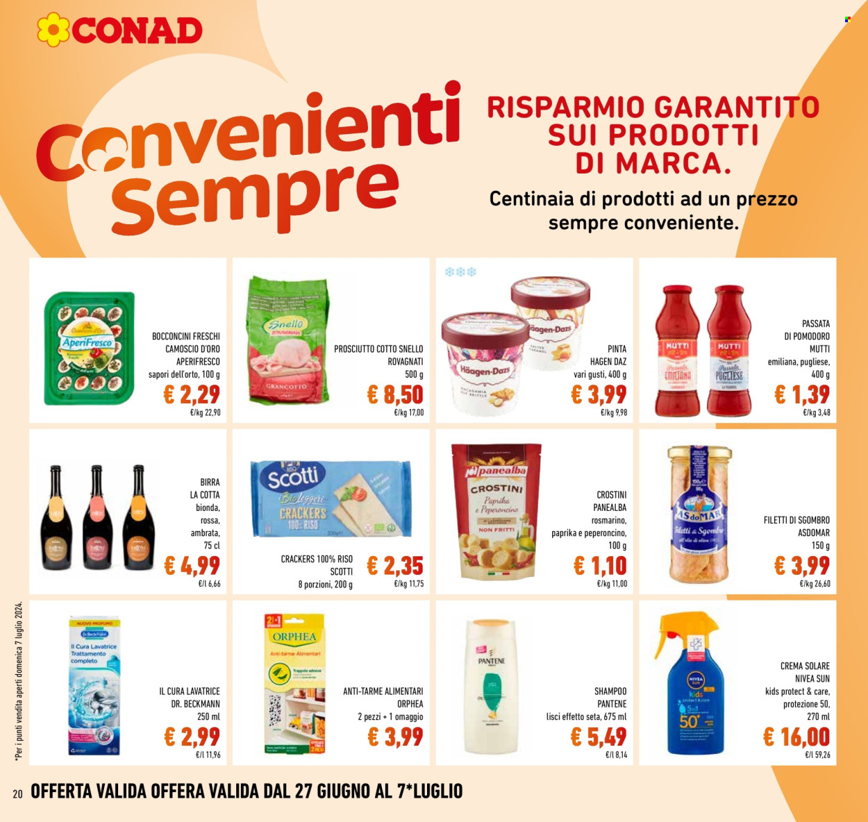 Volantino Conad - 27/6/2024 - 7/7/2024. Pagina 20
