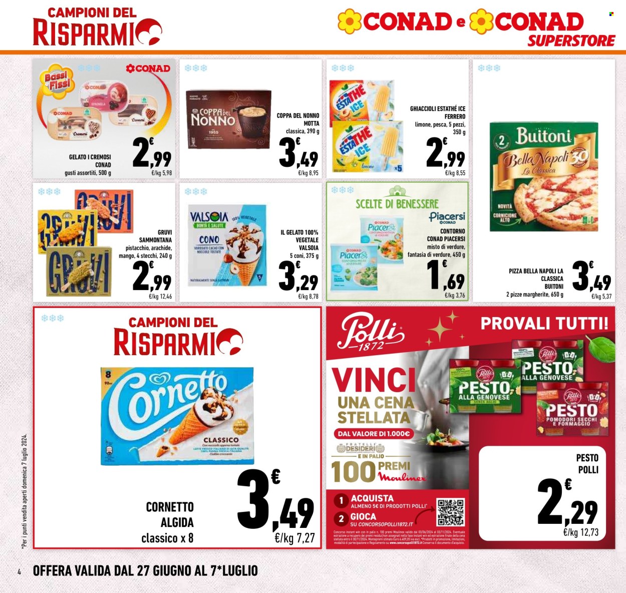 Volantino Conad Superstore - 27/6/2024 - 7/7/2024. Pagina 4