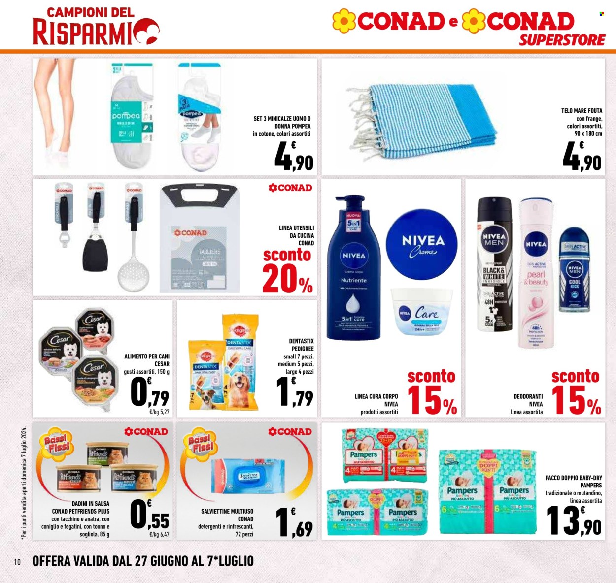 Volantino Conad Superstore - 27/6/2024 - 7/7/2024. Pagina 10