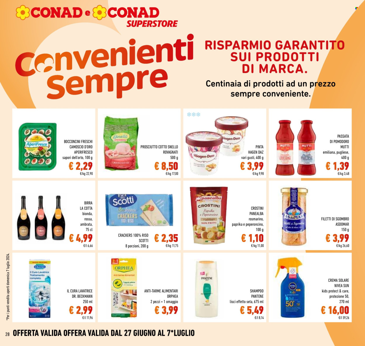Volantino Conad Superstore - 27/6/2024 - 7/7/2024. Pagina 28