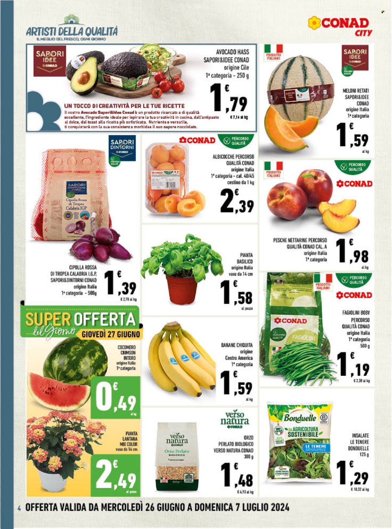 Leták Conad City - 26.6.2024 - 7.7.2024. Strana 4
