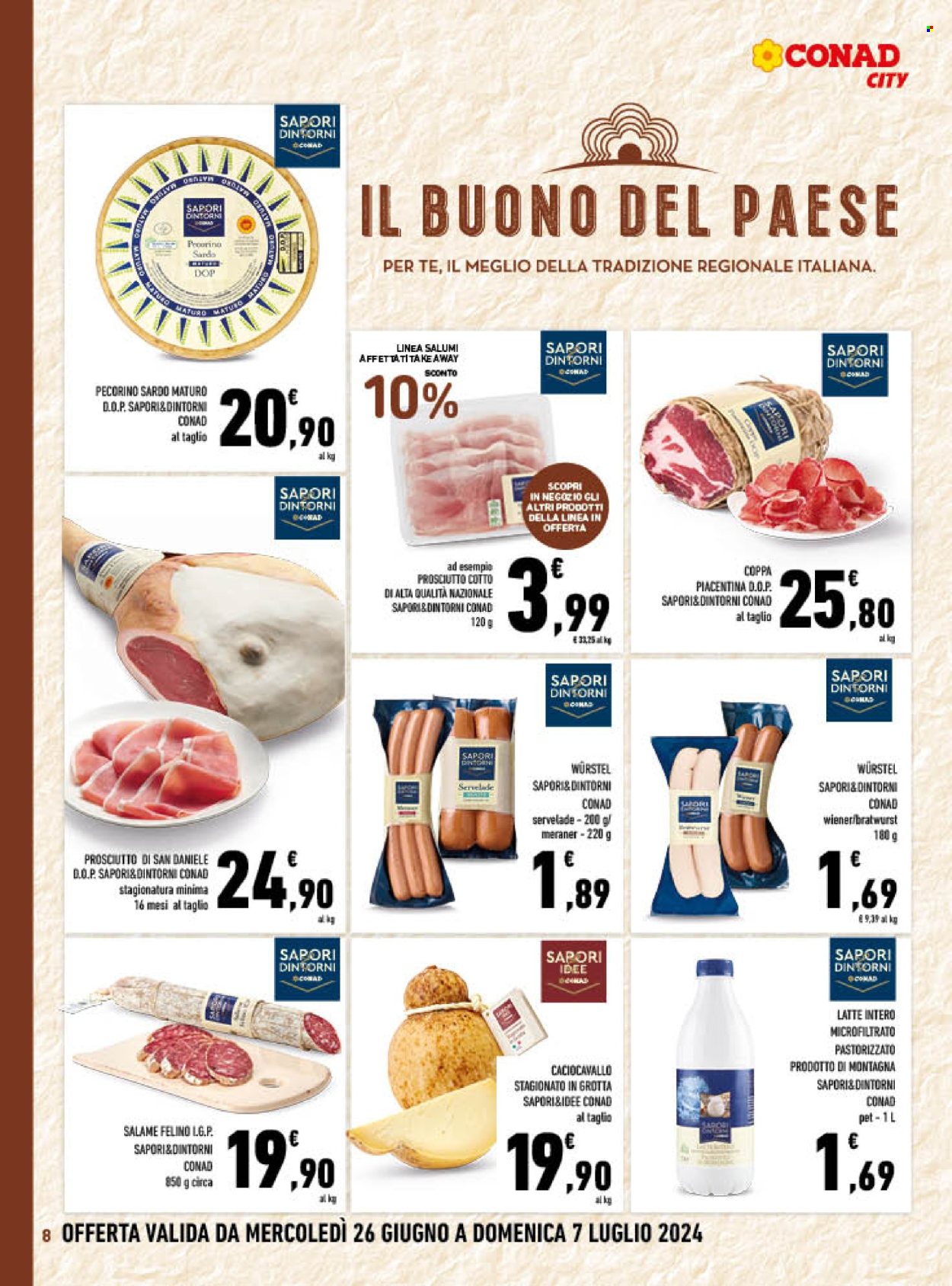 Leták Conad City - 26.6.2024 - 7.7.2024. Strana 8