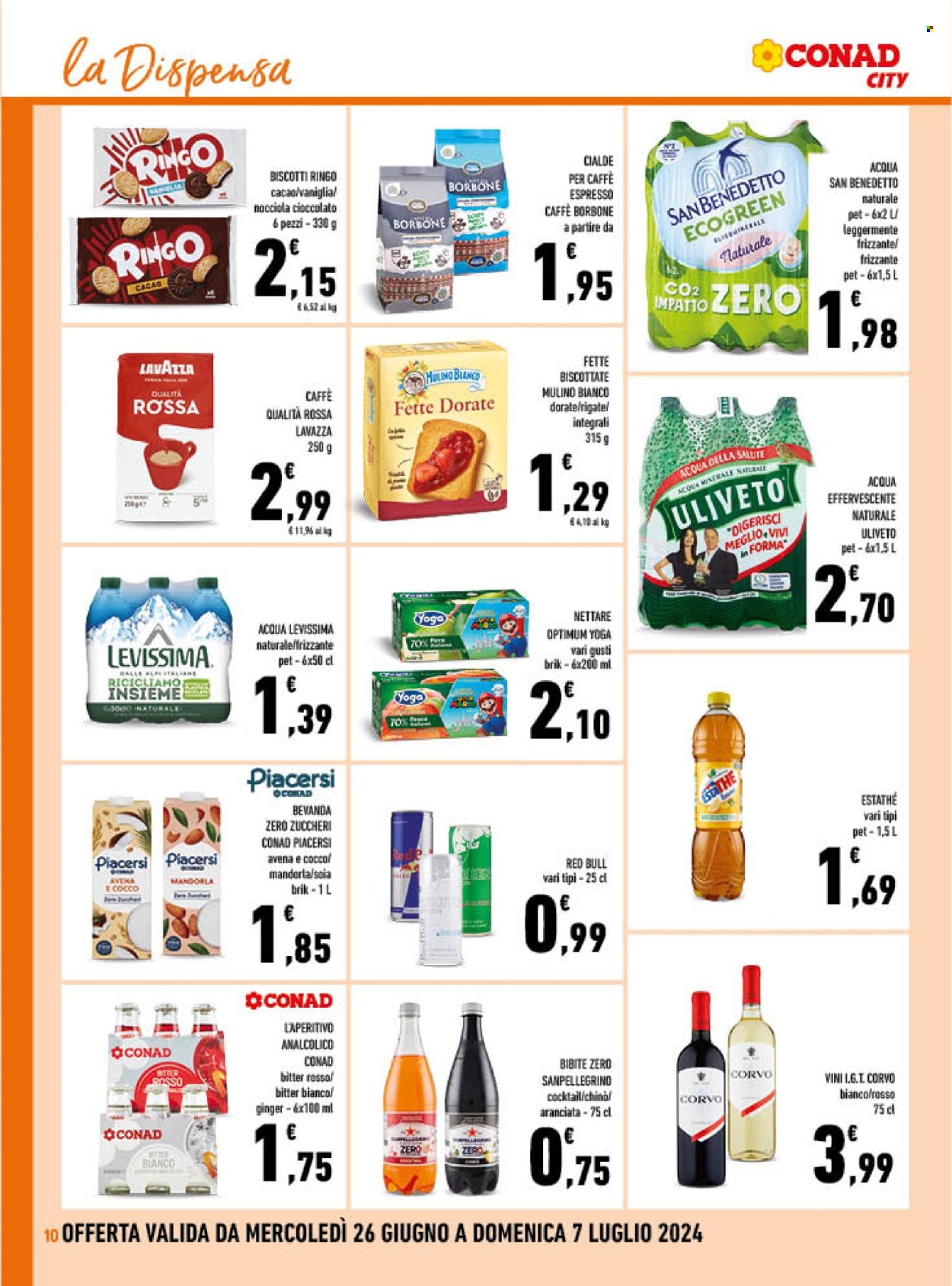 Volantino Conad City - 26/6/2024 - 7/7/2024. Pagina 10
