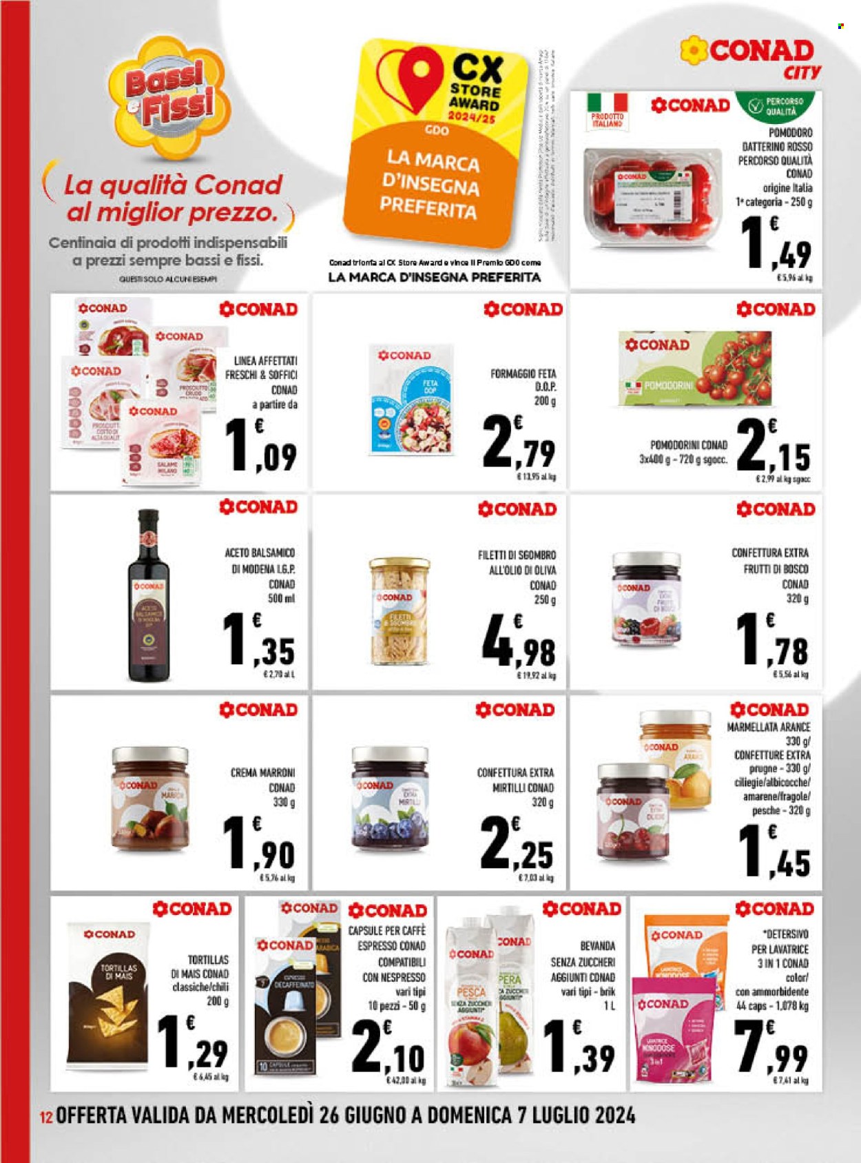 Volantino Conad City - 26/6/2024 - 7/7/2024. Pagina 12