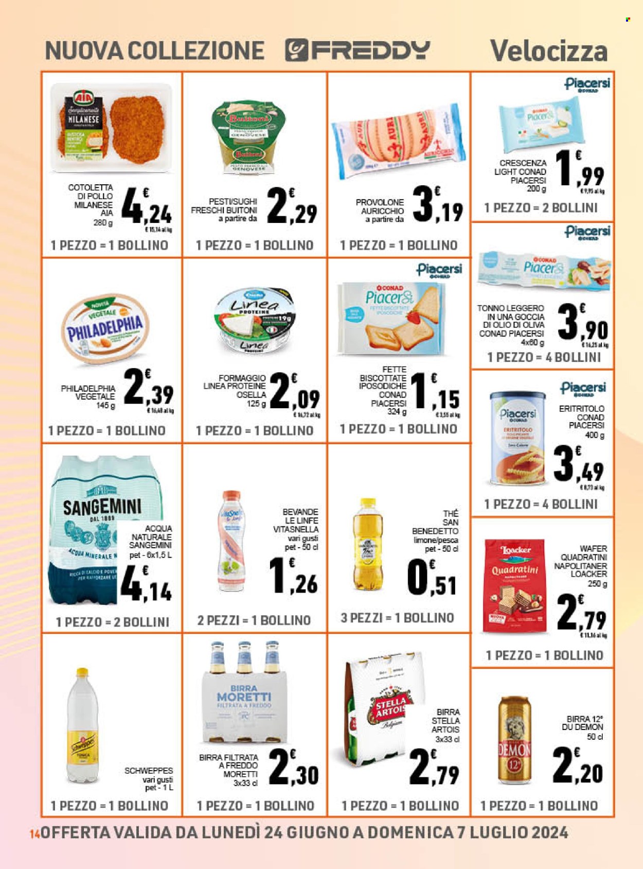Volantino Conad City - 26/6/2024 - 7/7/2024. Pagina 14