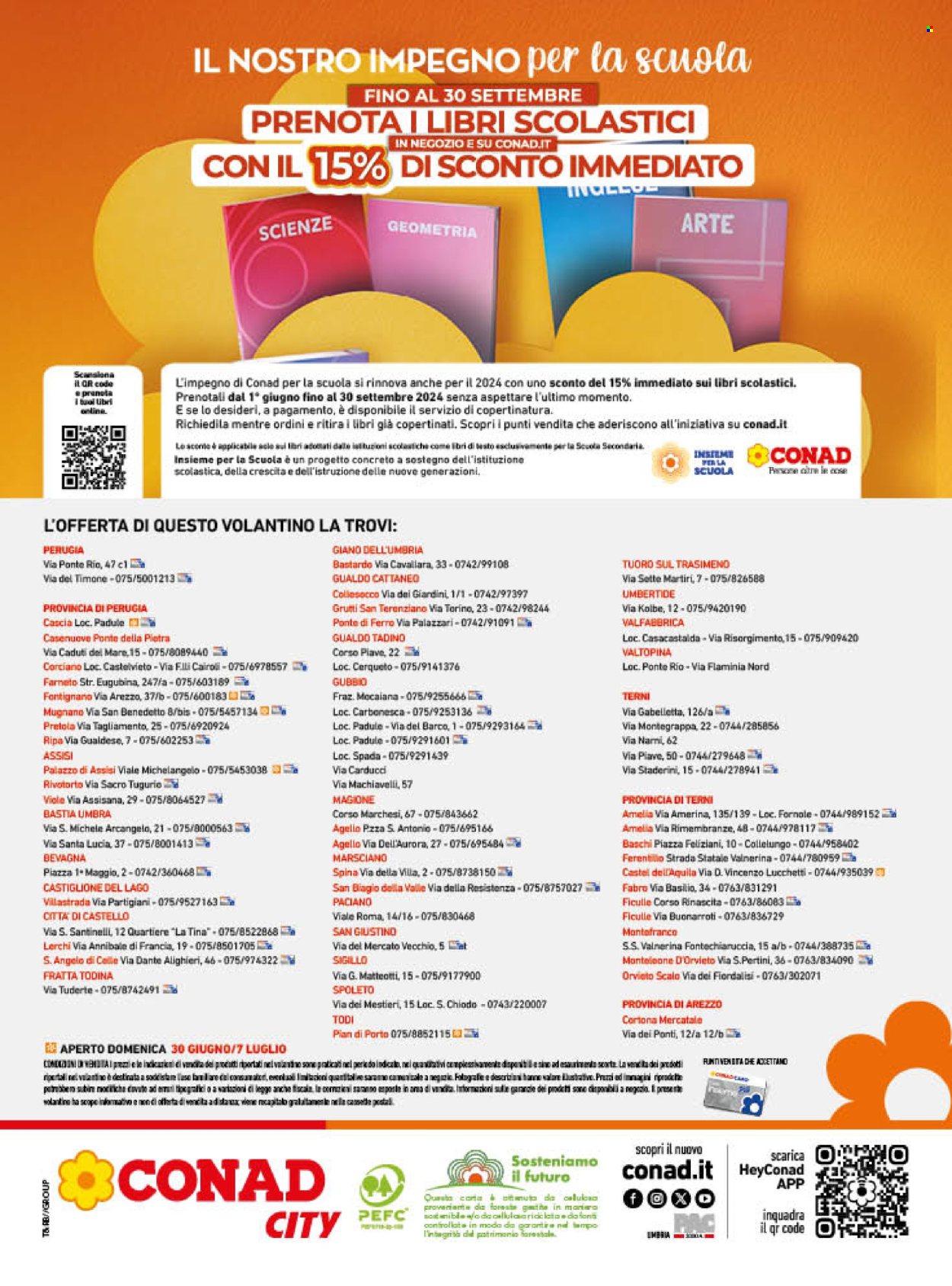Volantino Conad City - 26/6/2024 - 7/7/2024. Pagina 16