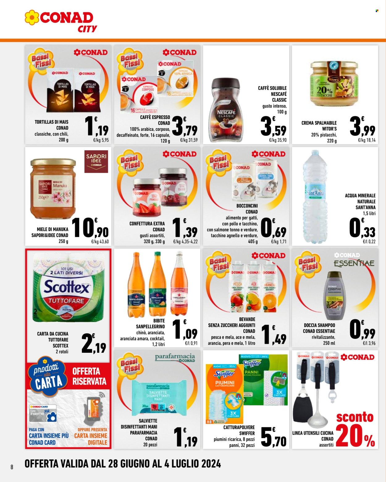 Volantino Conad City - 28/6/2024 - 4/7/2024. Pagina 8