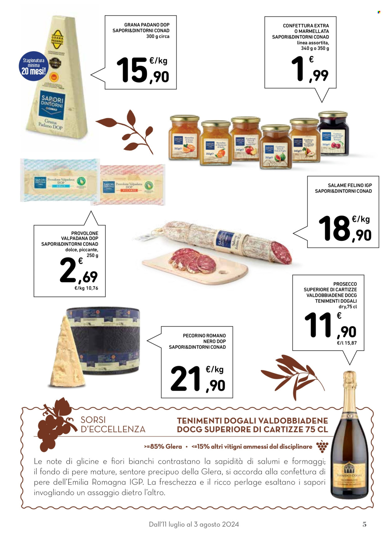 Leták Conad Superstore - 11.7.2024 - 3.8.2024. Strana 5