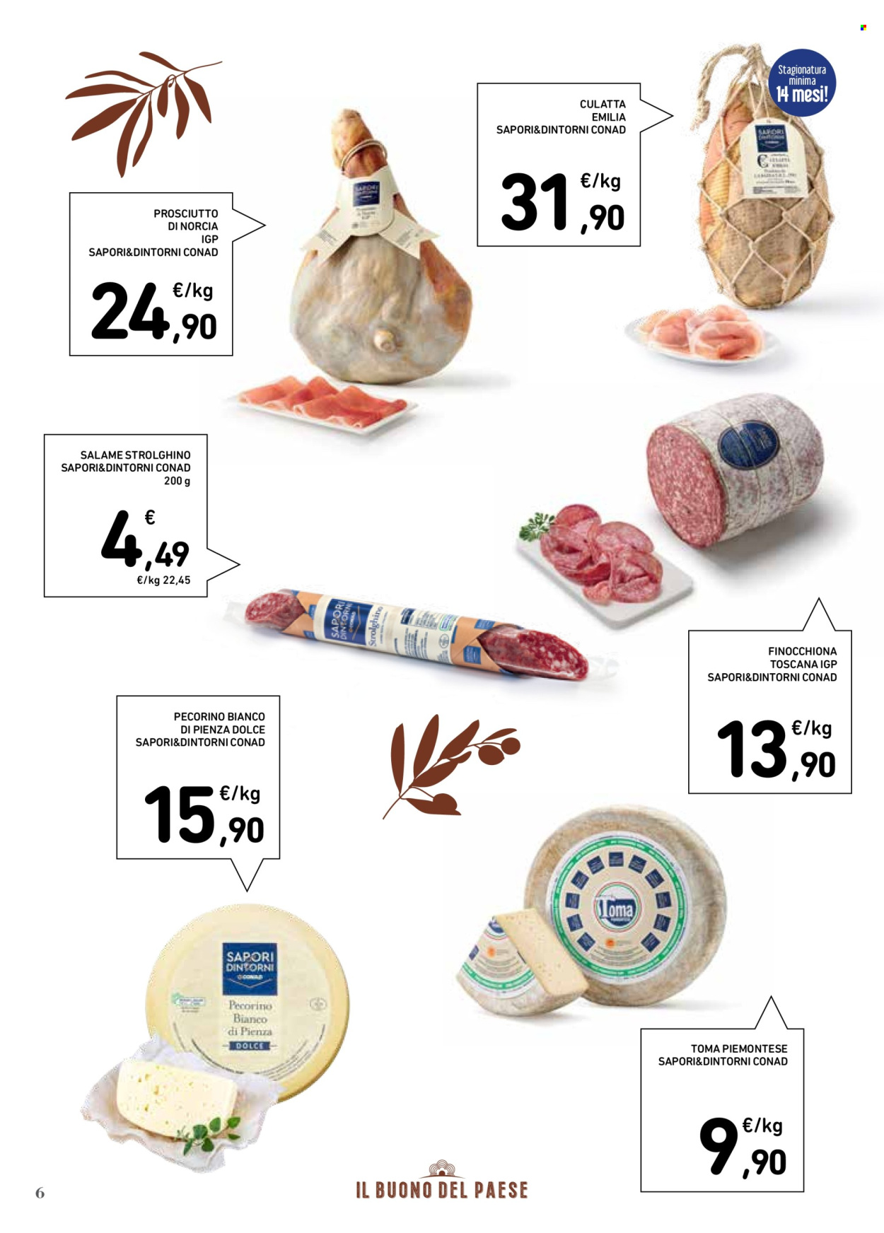 Leták Conad Superstore - 11.7.2024 - 3.8.2024. Strana 6
